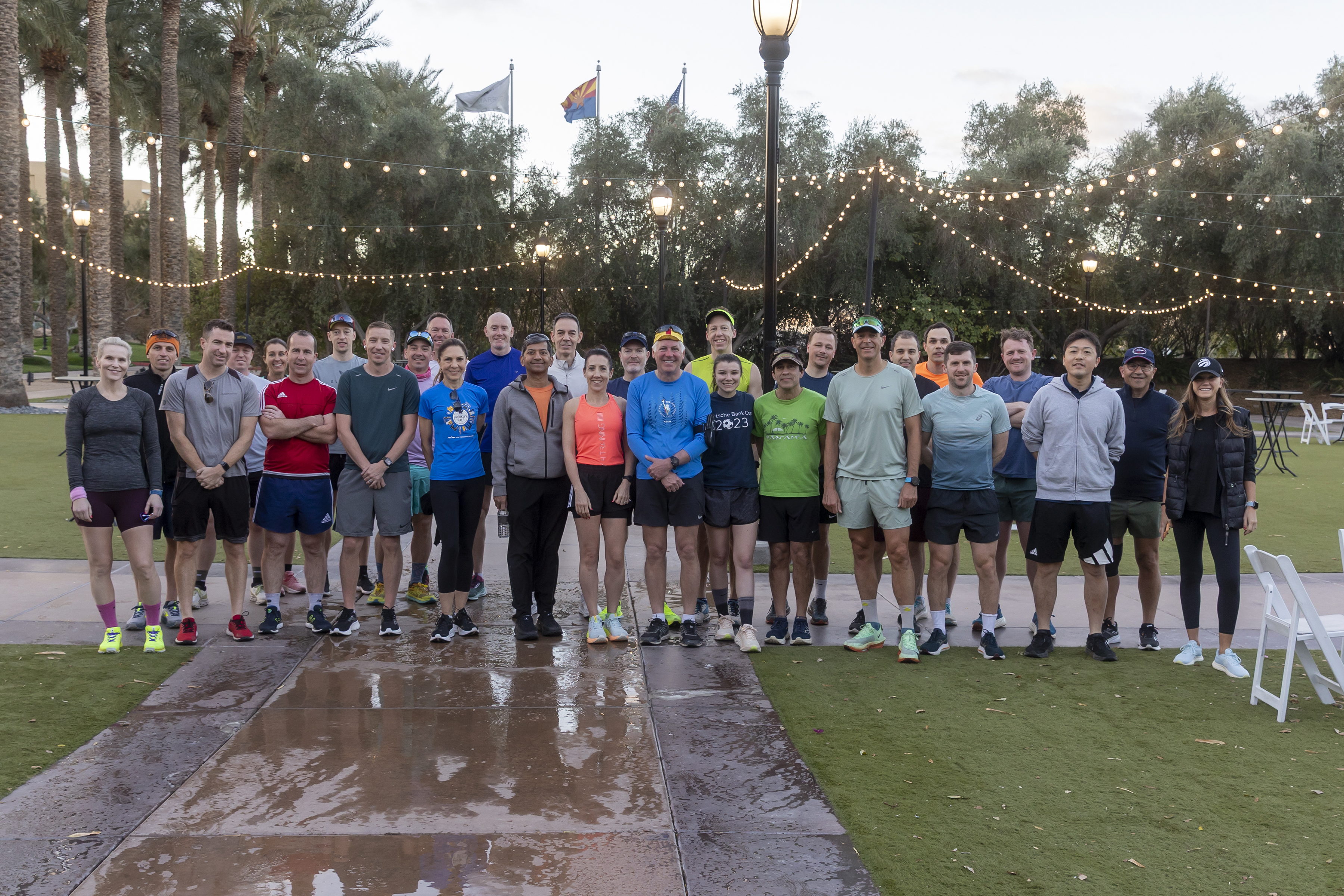 The ISTAT Americas Past President's Run participants in 2025.